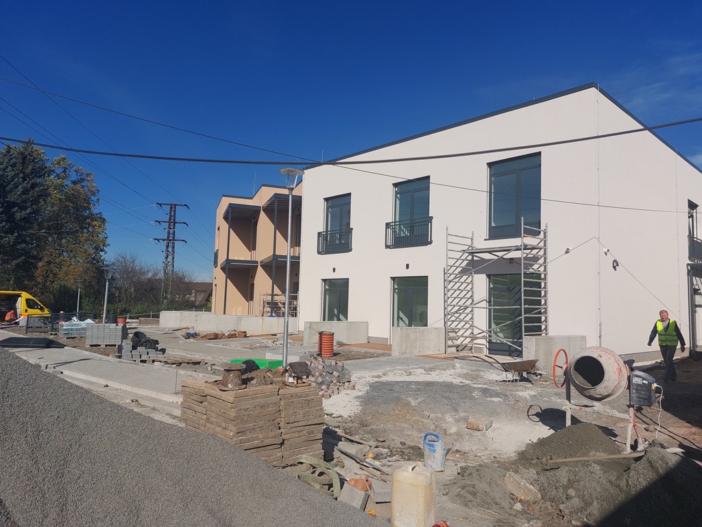 Výstavba domova se zvláštním režimem (Domov Hortenzie, Frenštát)