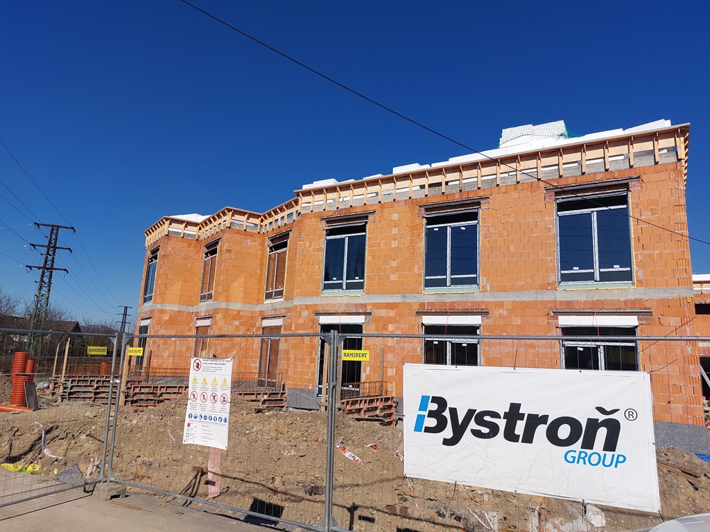 Výstavba domova se zvláštním režimem (Domov Hortenzie, Frenštát)