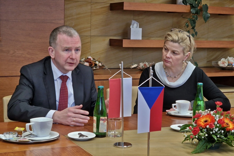 Návštěva polského velvyslance