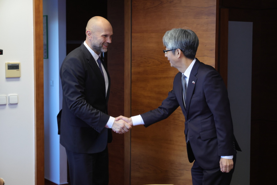 Návštěva velvyslance Korejské republiky v Moravskoslezském kraji