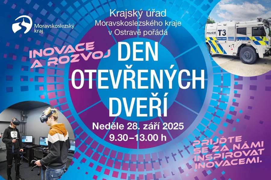 Krajský úřad otevře své dveře na vlně inovací a rozvoje