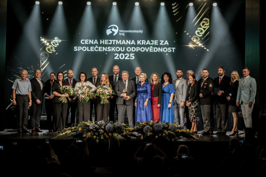 Osobností kraje se stal Jiří Cieńciała, hejtman rozdal i ceny za společenskou odpovědnost