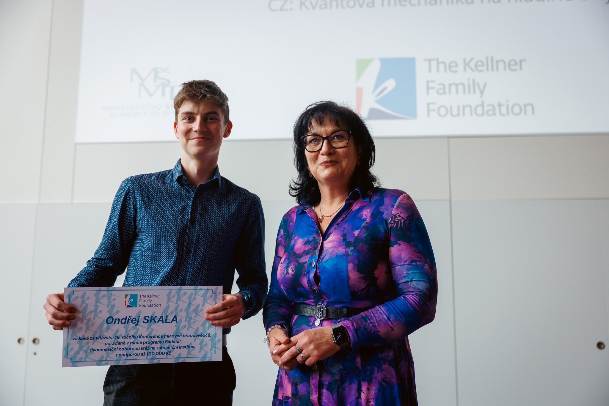 Student Ondřej Skála vítězem badatelského projektu Univerzity Palackého