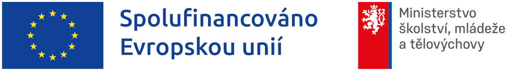 Banner – Spolufinancováno EU, MŠMT